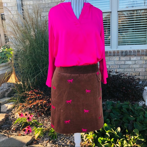 Vintage Lilly Pulitzer Horse Skirt - Picture 3 of 6